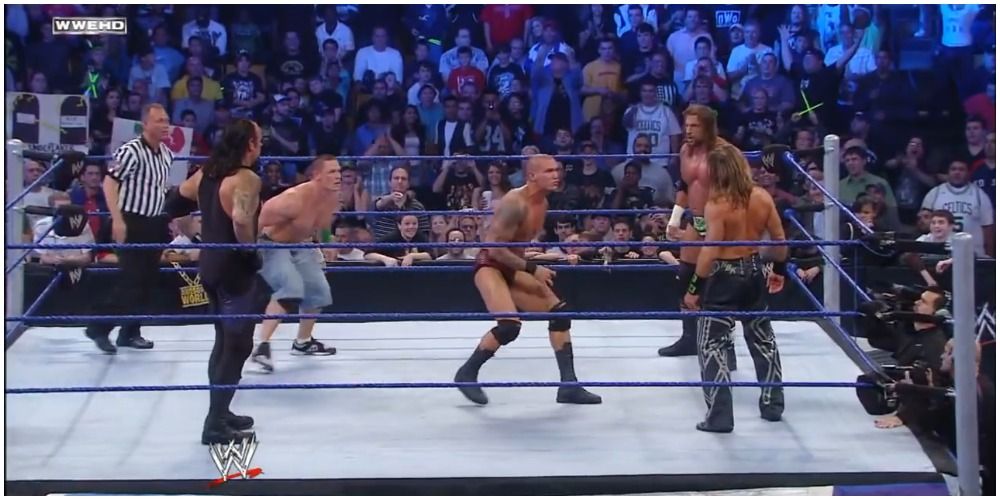 Triple H, Shawn Michaels, John Cena &amp; The Undertaker