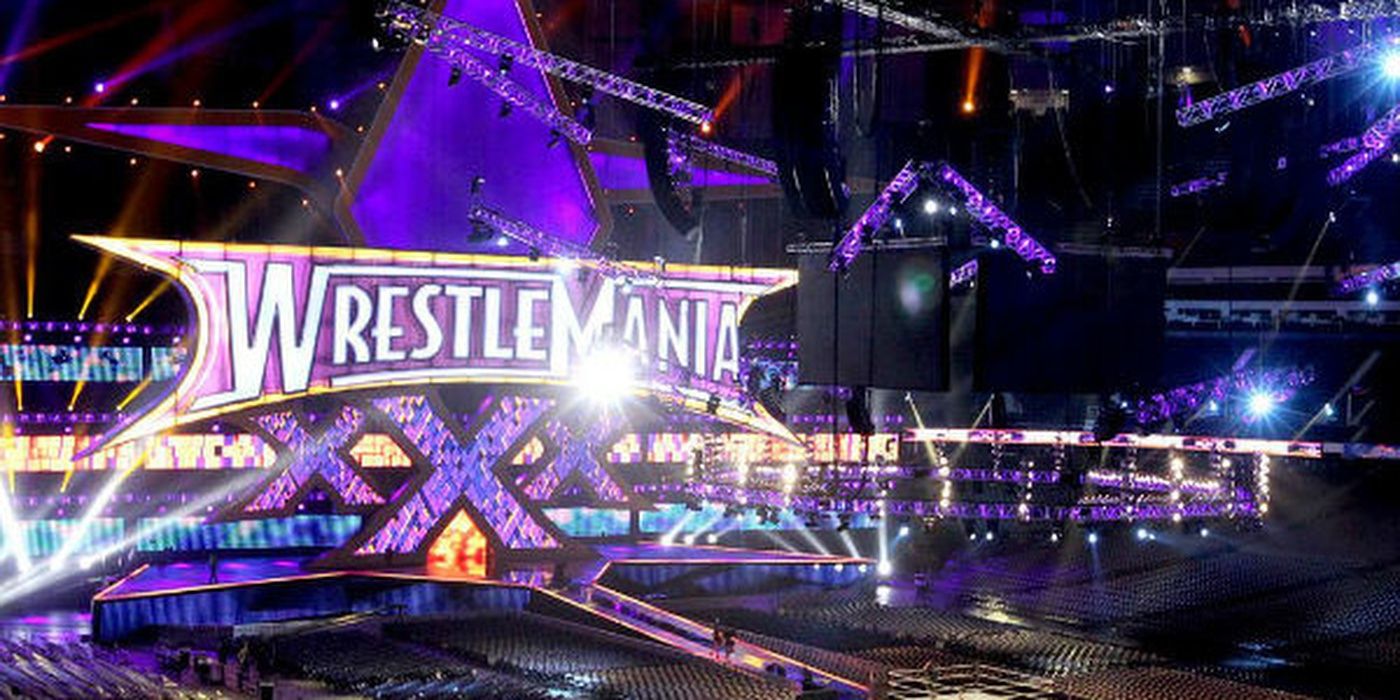 WWE WrestleMania XXX set