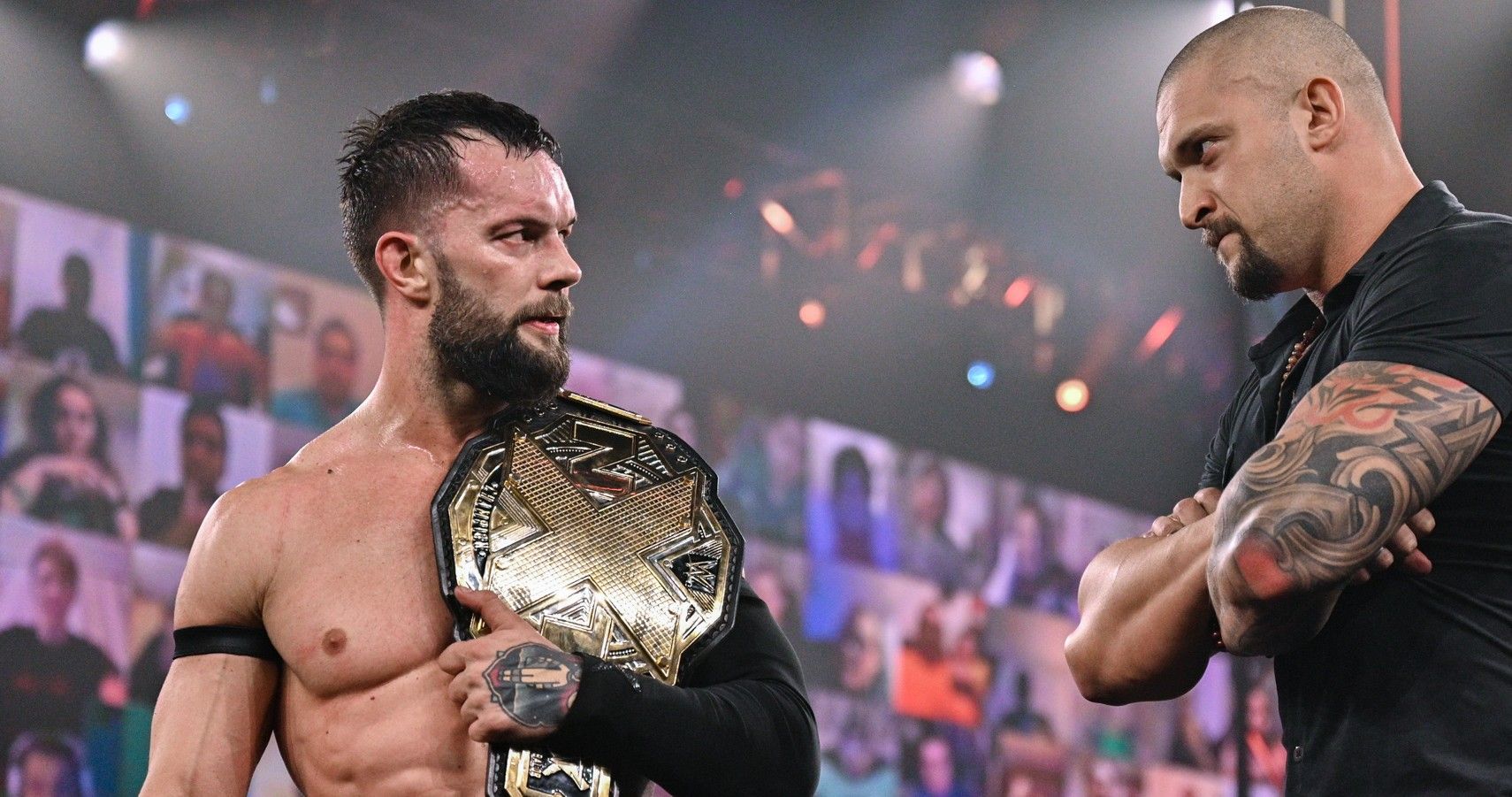 NXT superstars Finn Balor and Karrion Kross on NXT