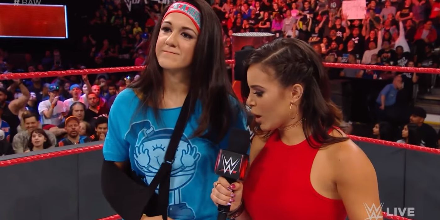Bayley gets booed while injured