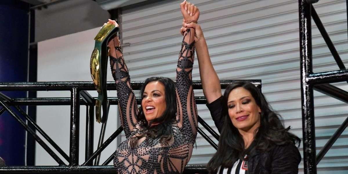 Candice Michelle and Melina