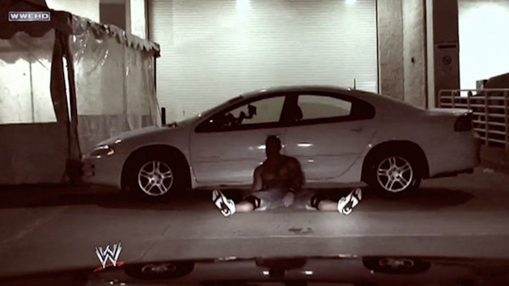 JBL hits John Cena with a car