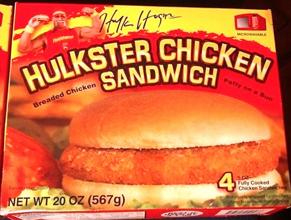 Hulk Hogan - Microwaveable Burgers
