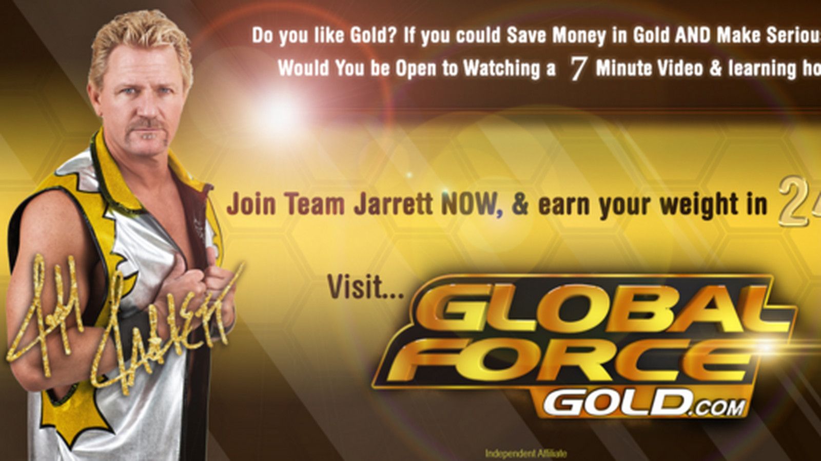 Jeff Jarrett Global Force Gold