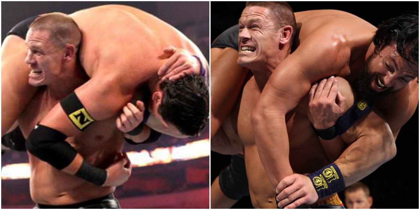 John Cena versus Damien Sandow, John Cena versus Wade Barrett