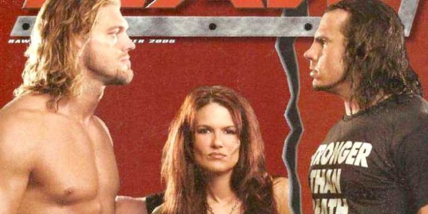 Raw Magazine Cover: Edge, Lita, Matt Hardy