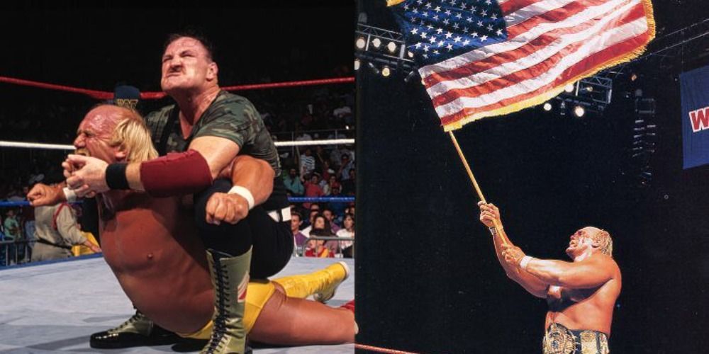 Hogan vs Slaughter WrestleMania 7