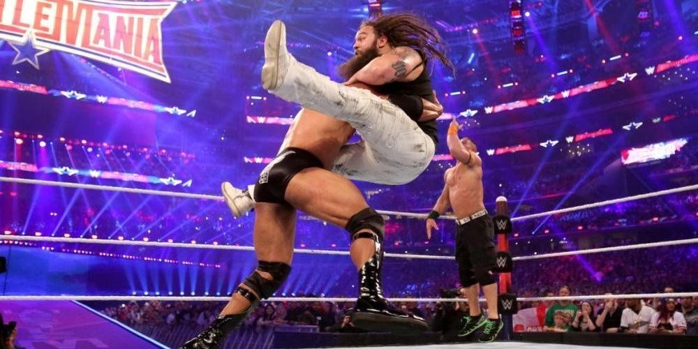 The Rock attacks Bray Wyatt