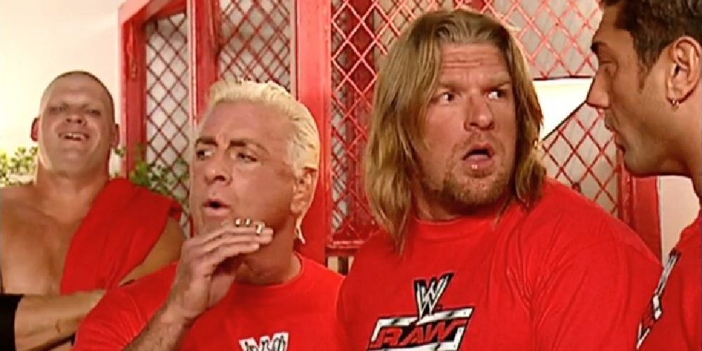 Triple H in shock after getting drafted to SmackDown in 2004