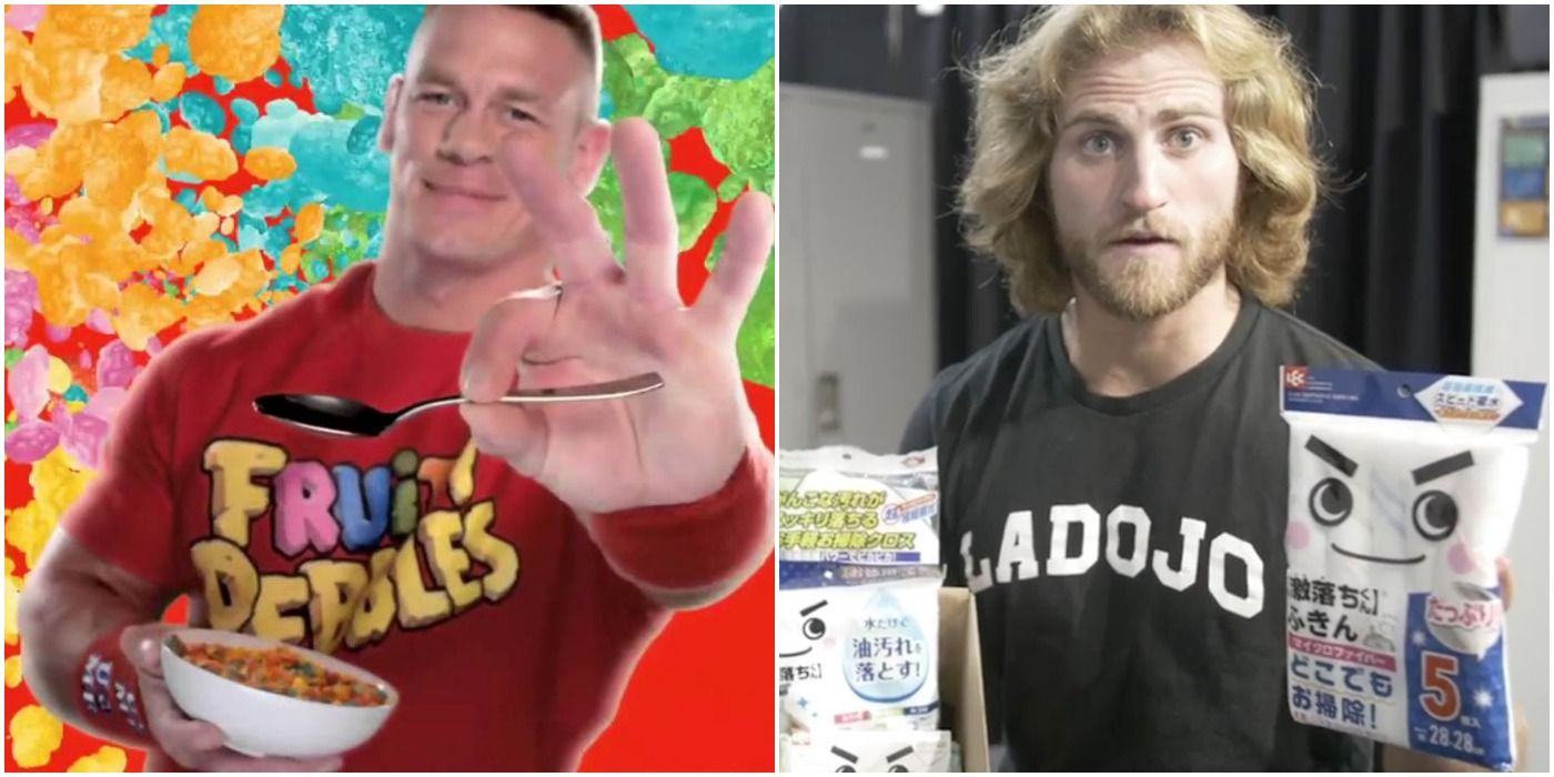 Wrestler product endorsements