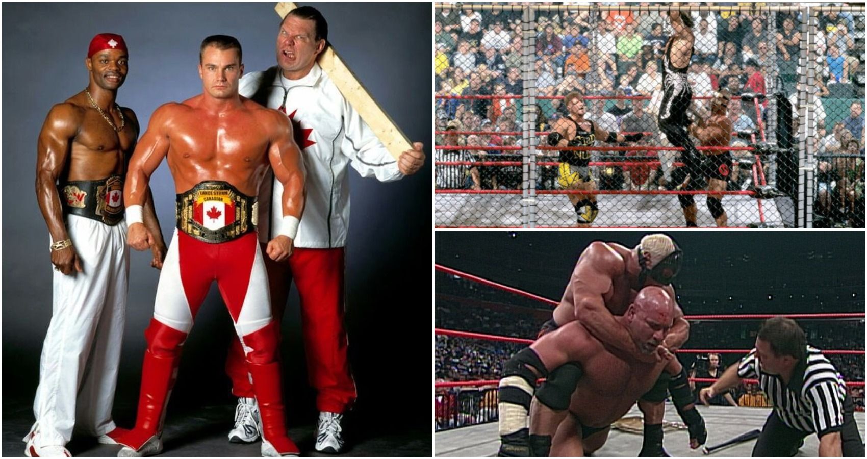 WCW Team Canada, War Games 2000, Goldberg vs Scott Steiner