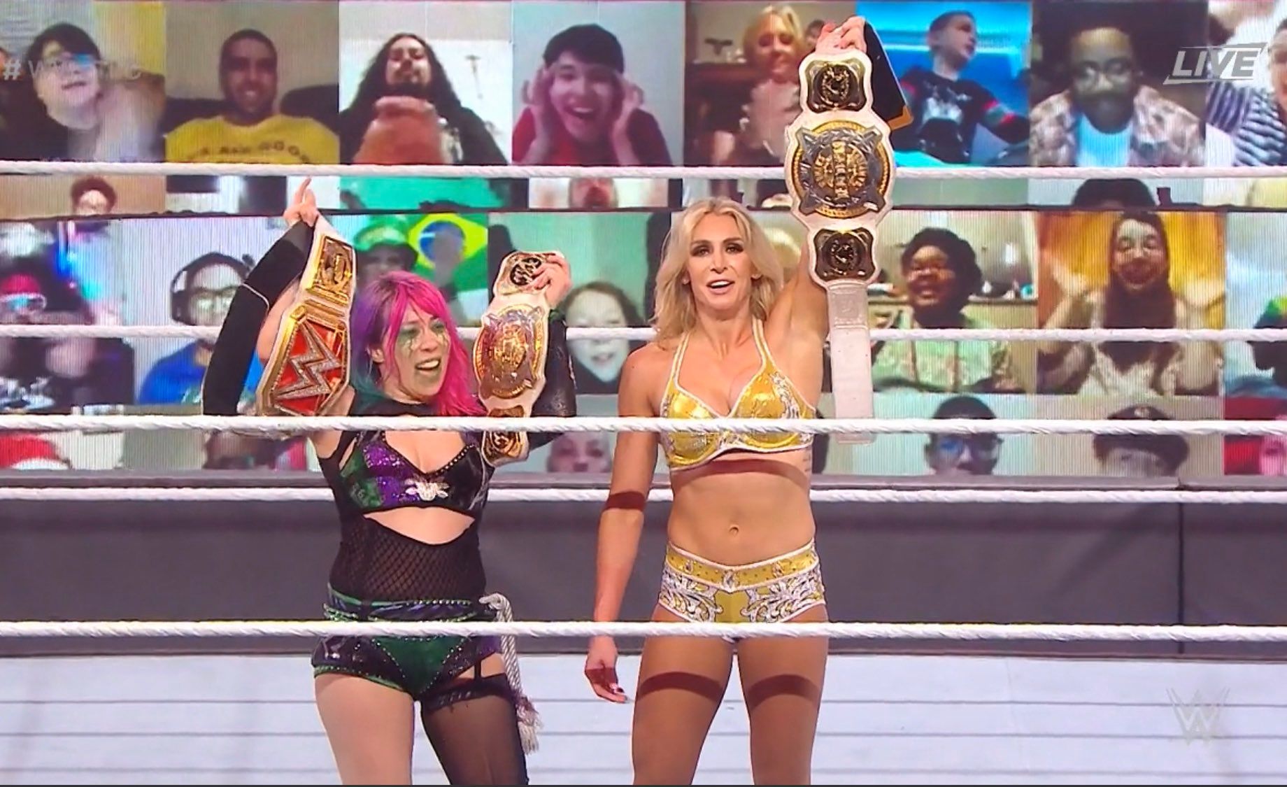 Charlotte &amp; Asuka Women's Tag Team Champions