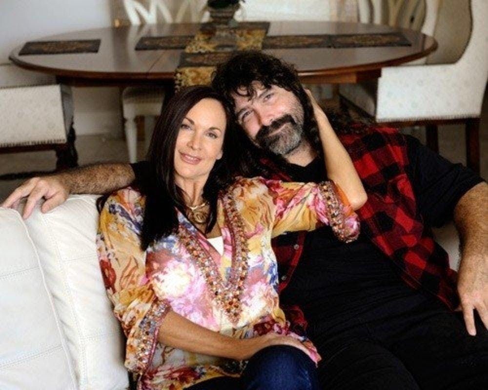 Colette Christie and Mick Foley