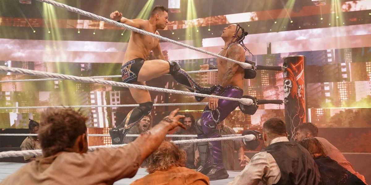 Damian Priest v The Miz WrestleMania Backlash Cropped