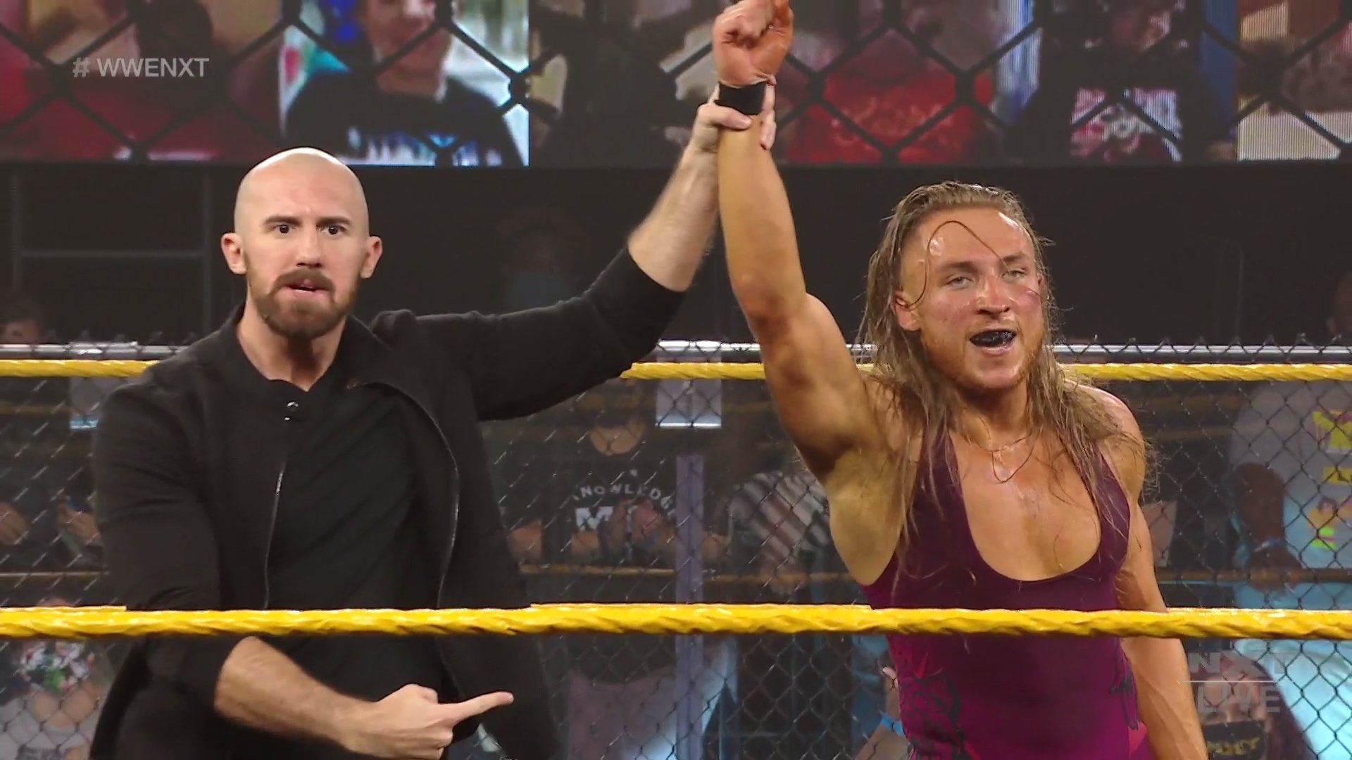 NXT superstars Oney Lorchan and Pete Dunne on NXT 5/25/2021