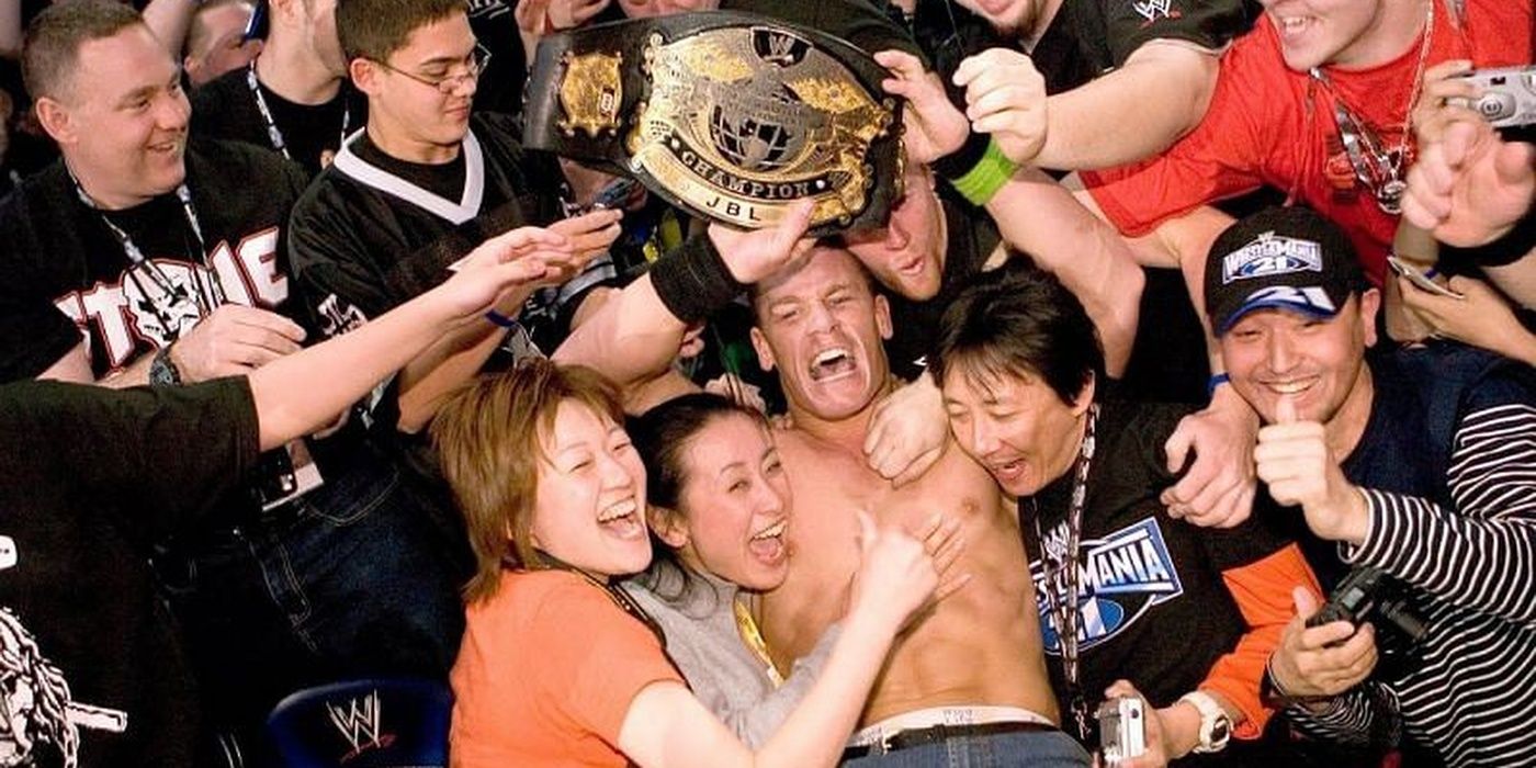 John Cena WWE Championship WrestleMania 21