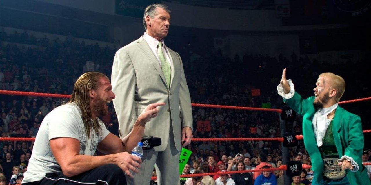 Hornswoggle revealed as Vince McMahon's son