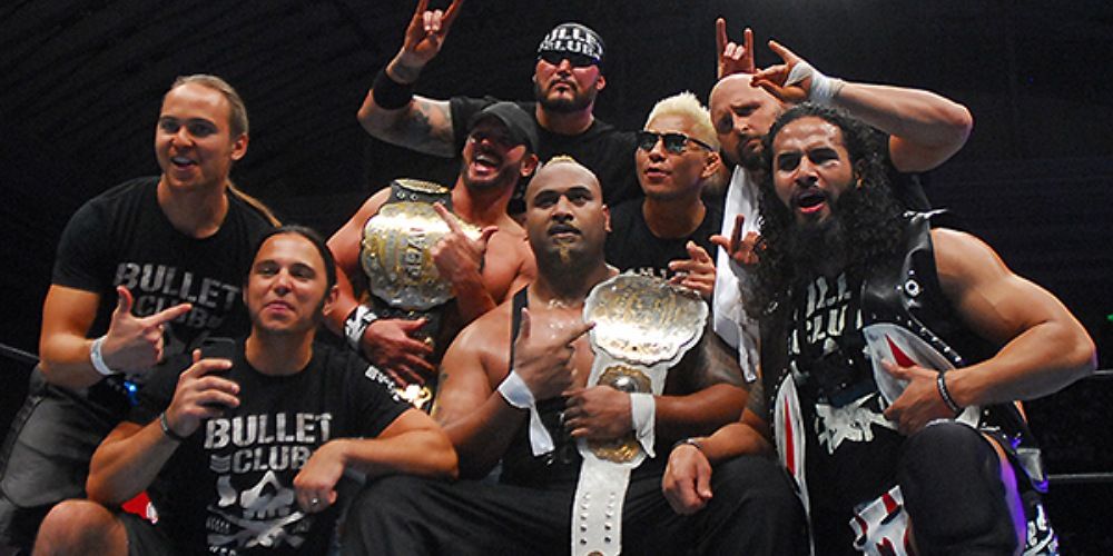 Bad Luck Fale with Bullet Club