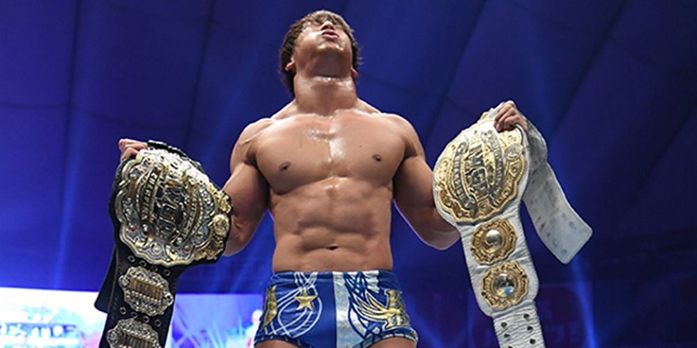 Kota Ibushi IWGP Heavyweight and Intercontinental Championships