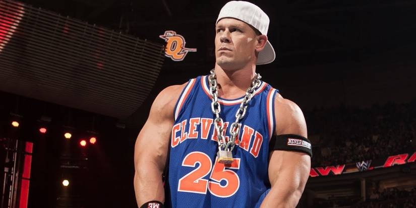 John Cena as Dr. Thuganomics promo to The Rock