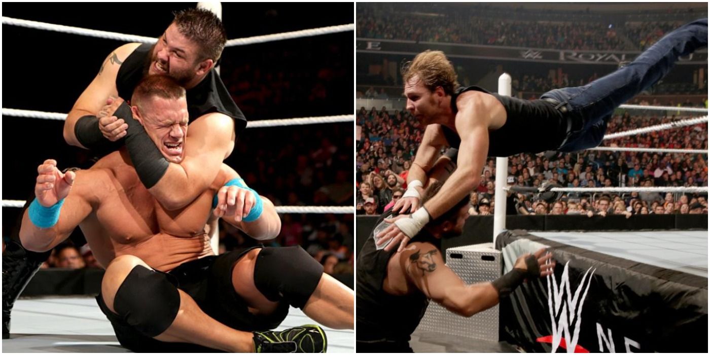 Kevin Owens vs John Cena, KO vs Dean Ambrose