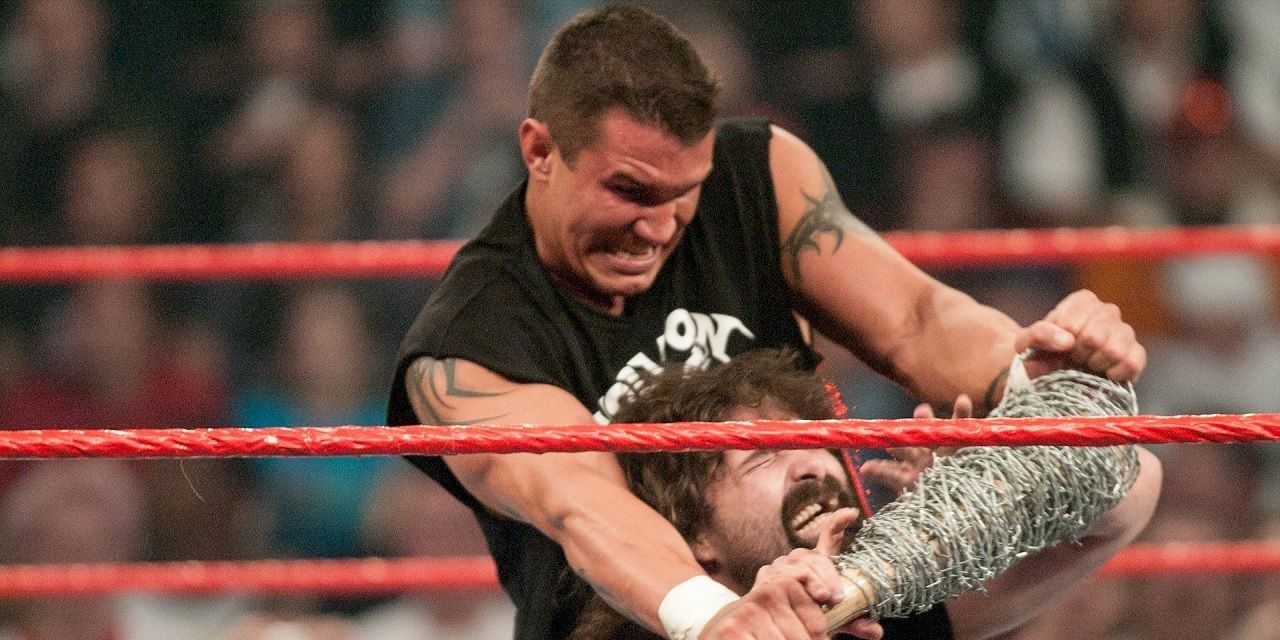 Randy Orton Vs Mick Foley