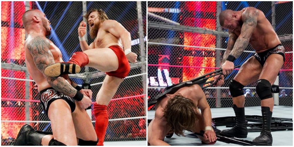 Randy Orton vs Daniel Bryan Hell In A Cell