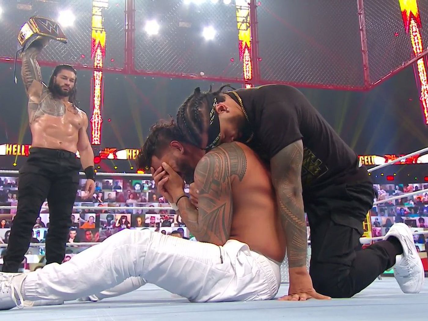 Reigns Usos Hell In A Cell