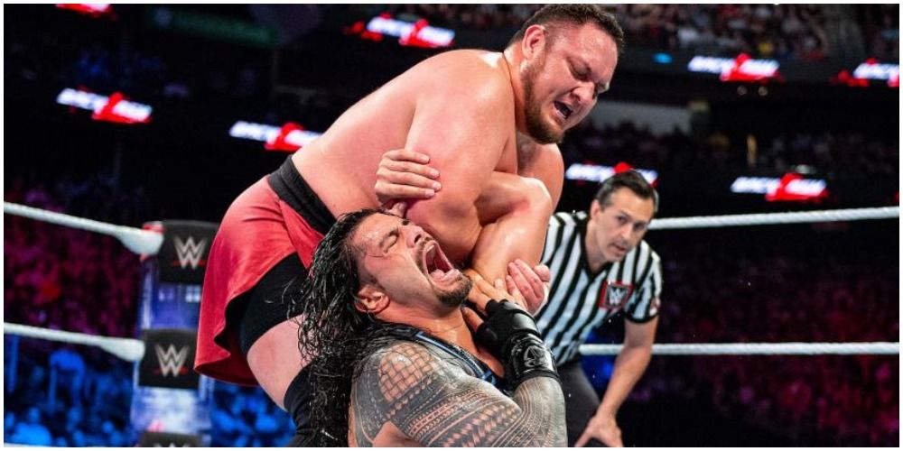 Roman Reigns vs Samoa Joe Backlash
