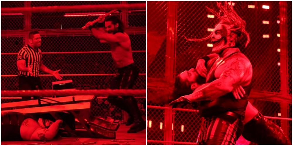 Seth Rollins Vs. The Fiend At Hell In A Cell 2019