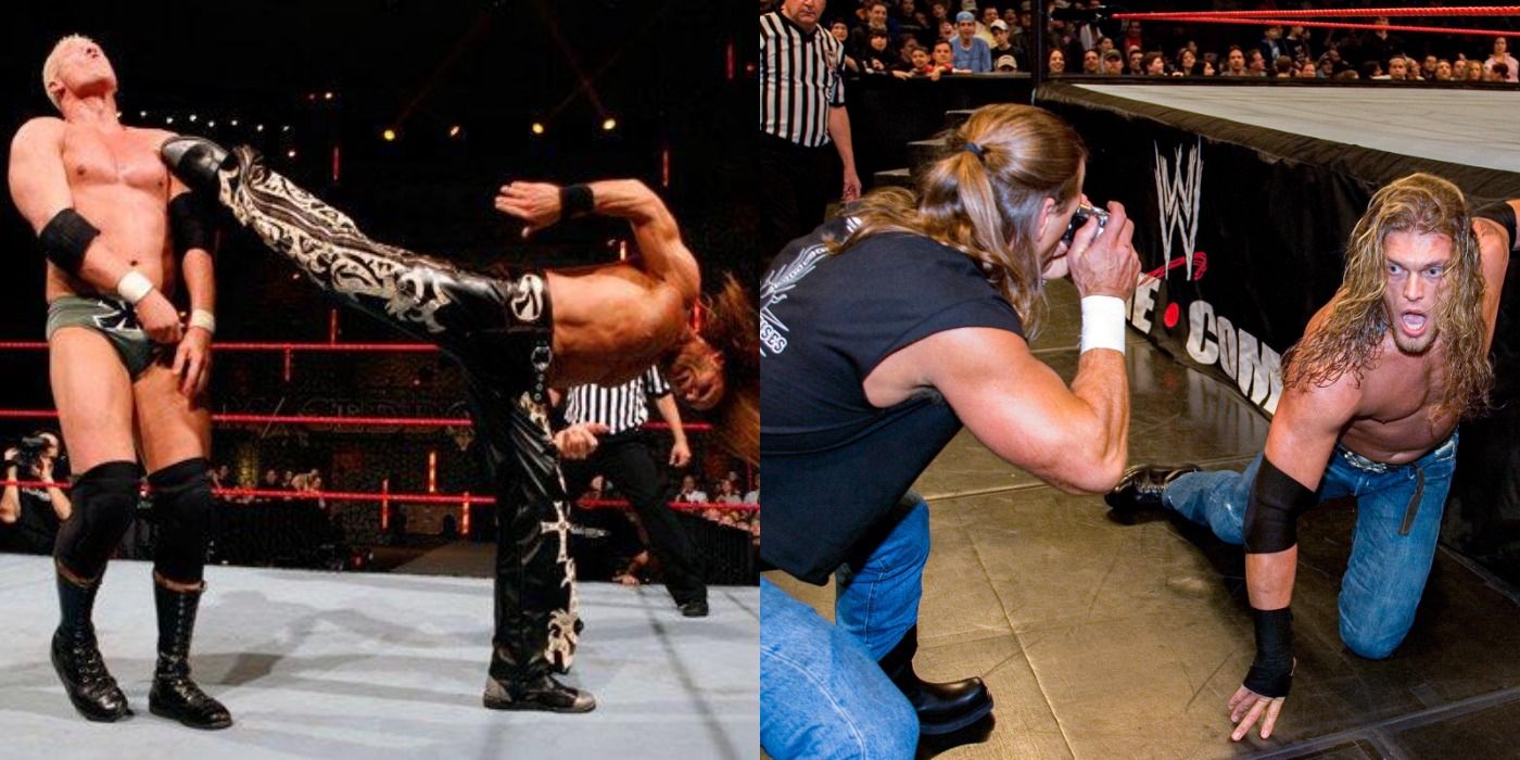 Shawn Michaels vs Mr. Kennedy and vs. Edge