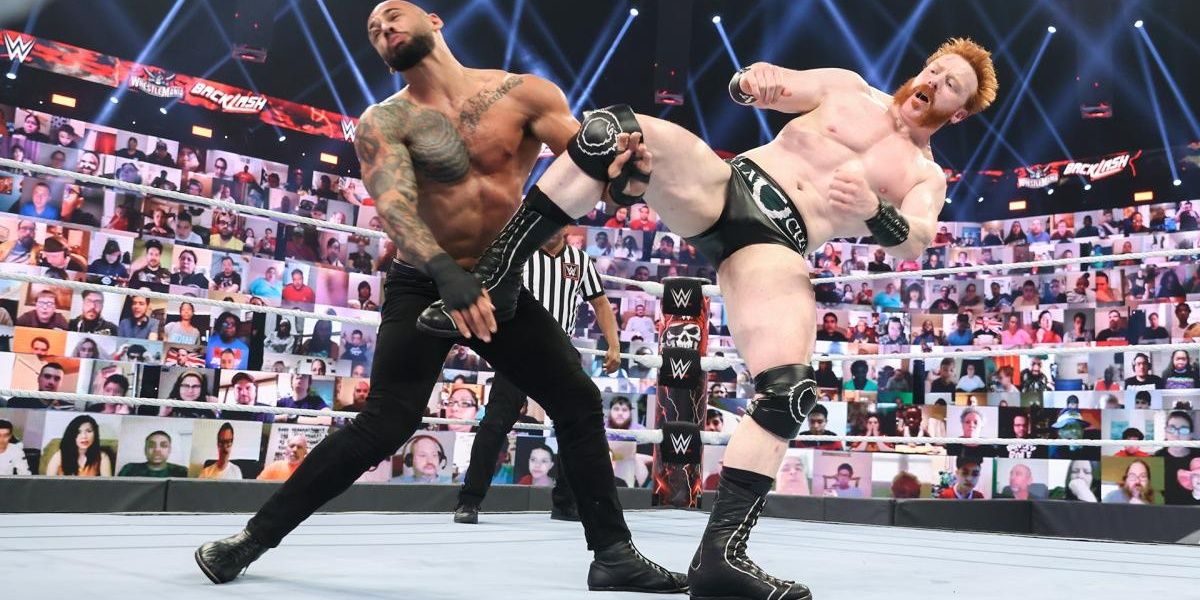 Sheamus v Ricochet WrestleMania Backlash