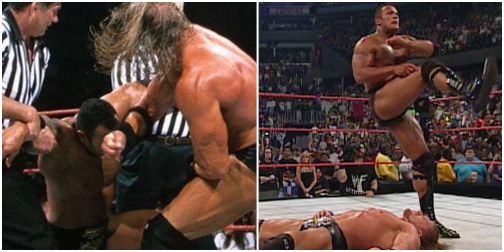 The Rock Vs Triple H Backlash 2000 10 Best Matches In Backlash History