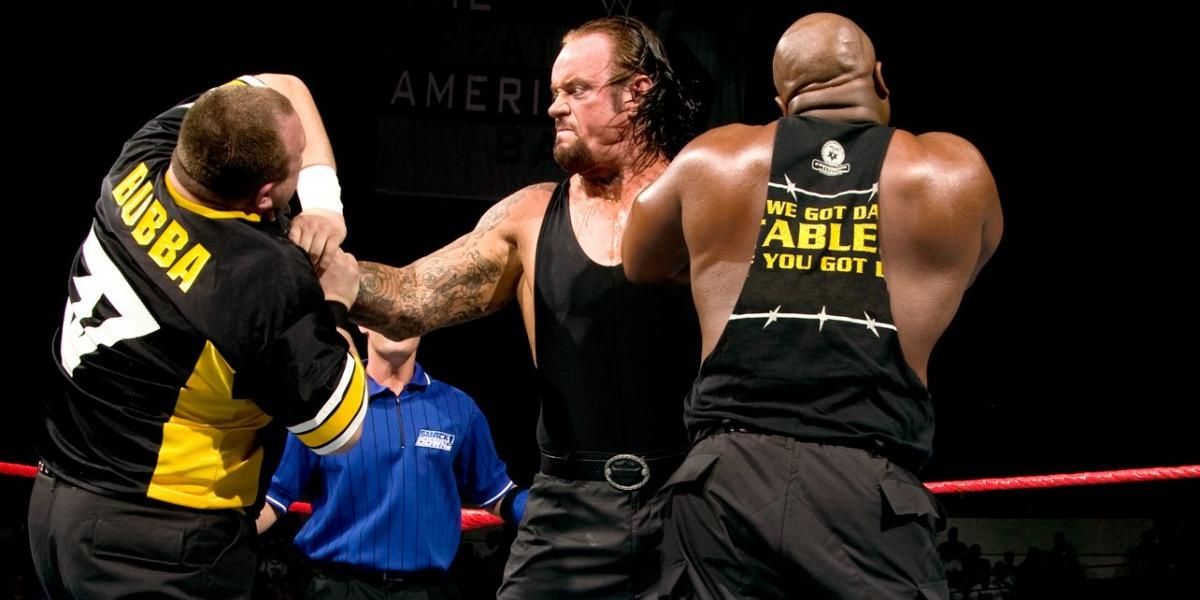 Undertaker v Dudley Boyz