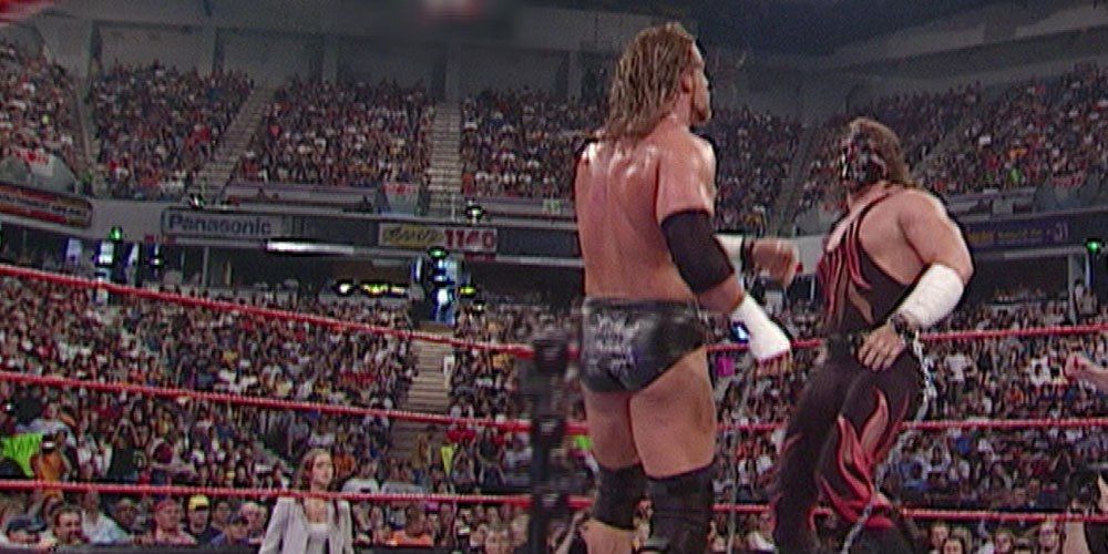 Kane Vs Triple H in a chain match
