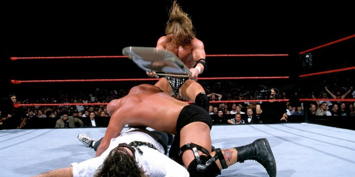 Triple H v Mankind v Stone Cold SummerSlam 1999