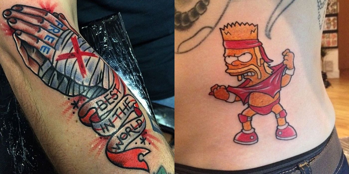 10 WWE Tattoos That Are Just Too Cool