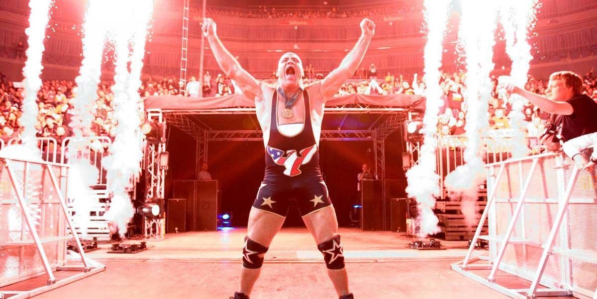 Kurt Angle entrance in WWE