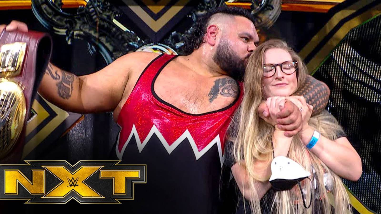 Bronson Reed's Wife Joins Him In The Ring To Celebrate After NXT Goes ...