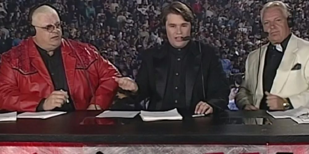 WCW commentary team