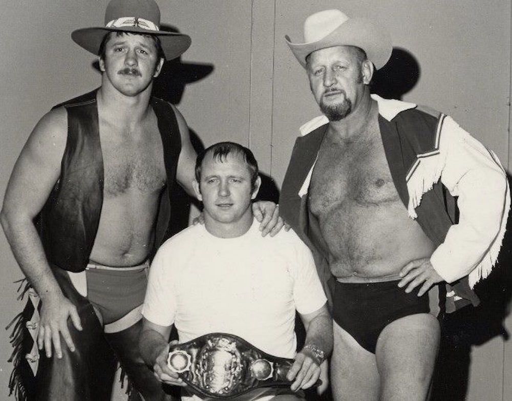 The Funks: Terry, Dory Sr., and Dory Jr.