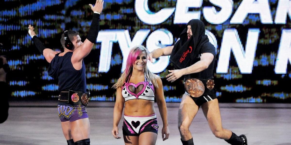 Tyson Kidd, Cesaro, Natalya