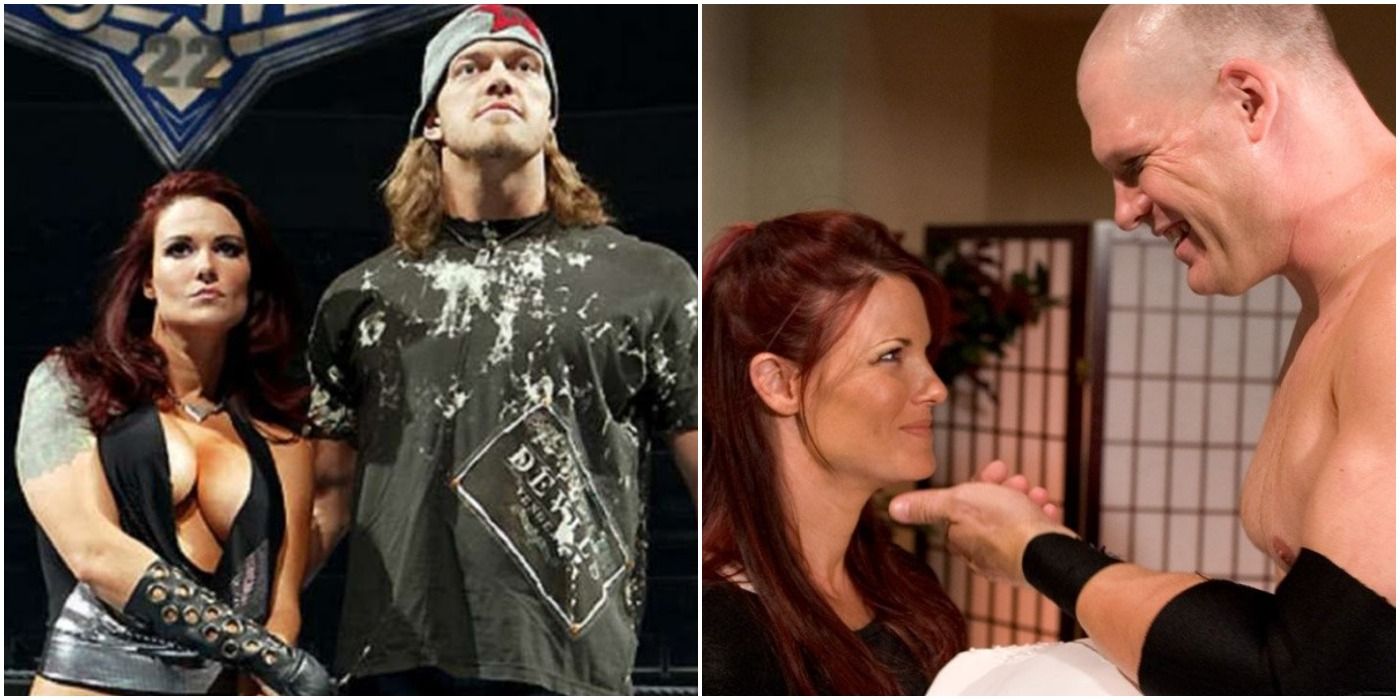 Lita, Edge, and Kane