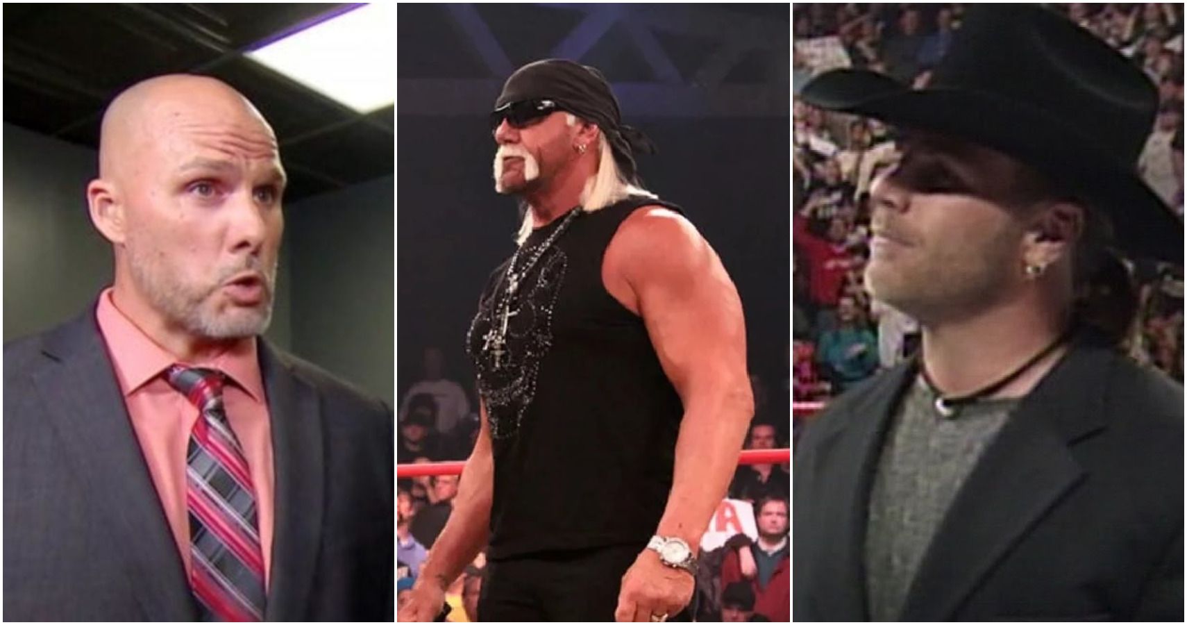 Adam Pearce, Hulk Hogan, Shawn Michaels