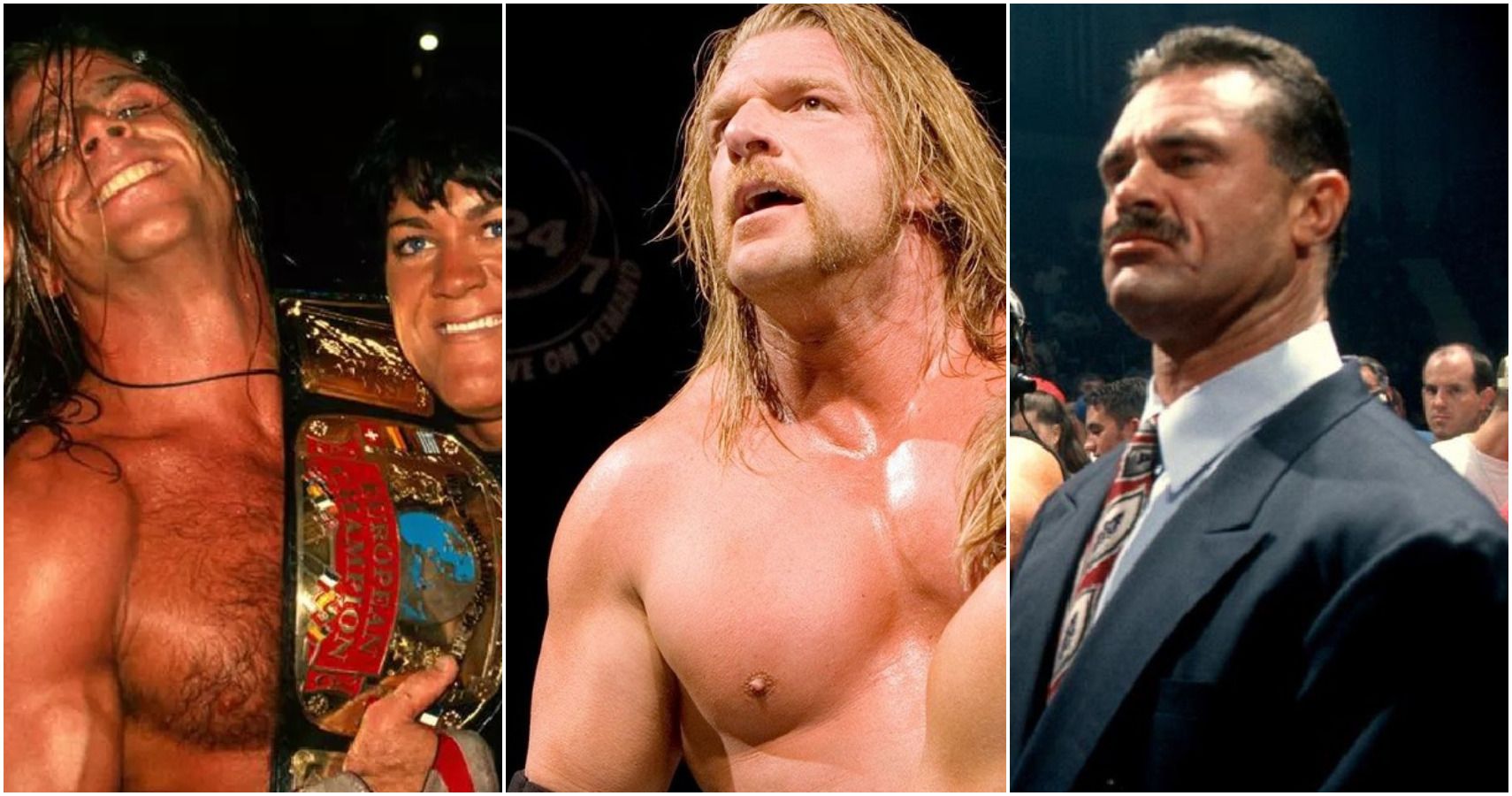 Shawn Michaels, Chyna, Triple H, Rick Rude