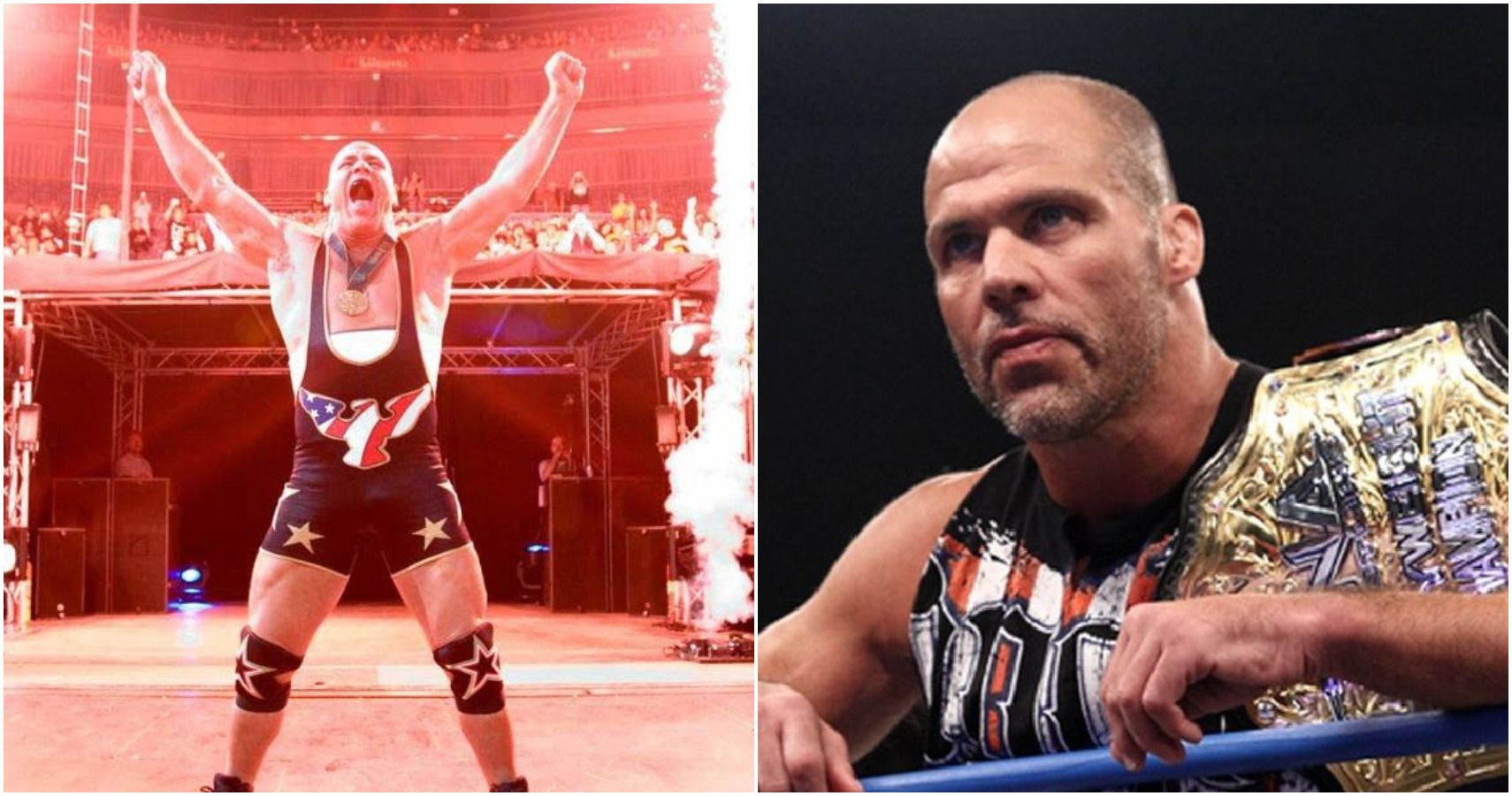Kurt Angle in WWE and in TNA