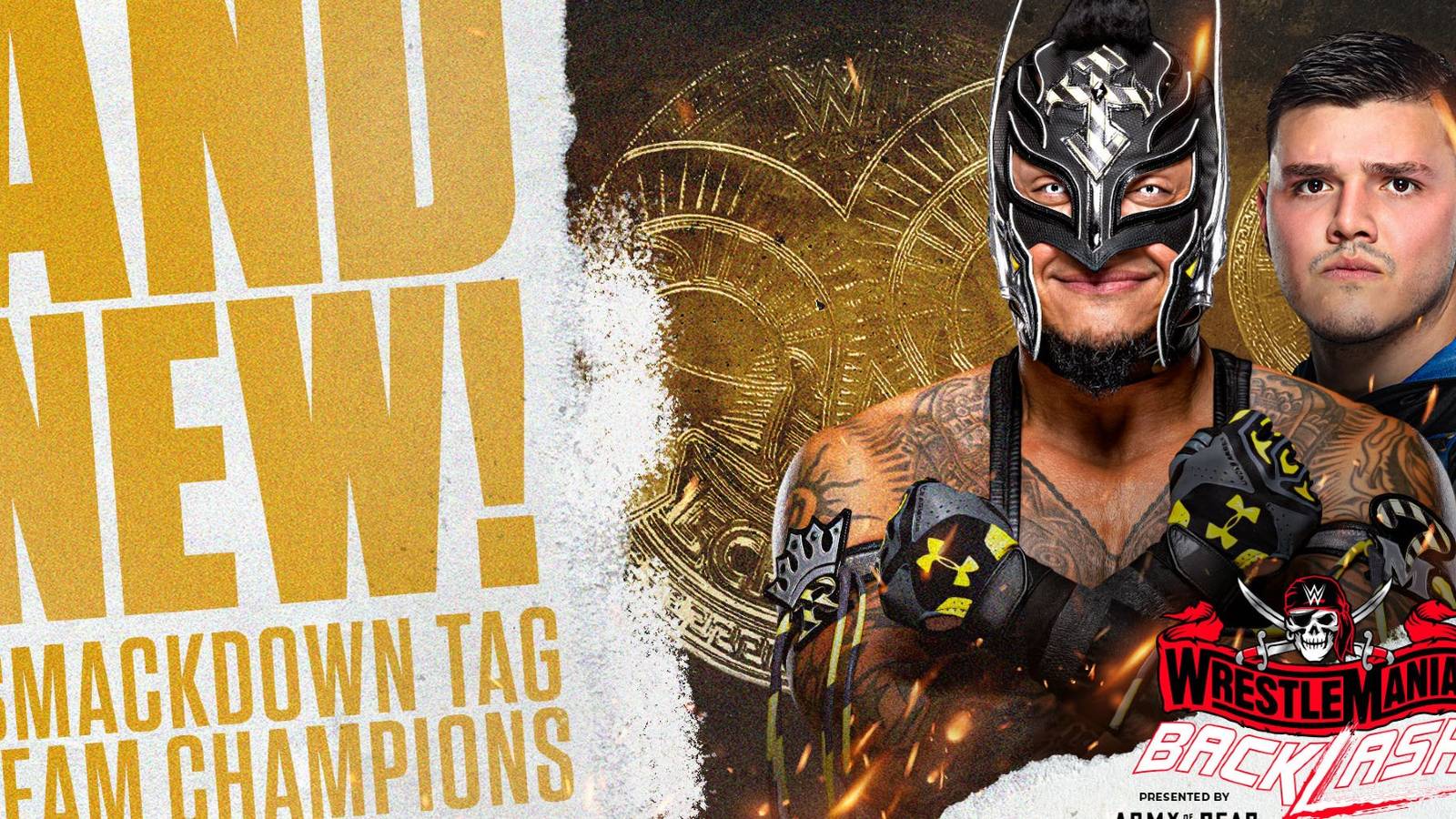 Rey And Dominik Mysterio Become Tag Team Champions At WrestleMania Backlash