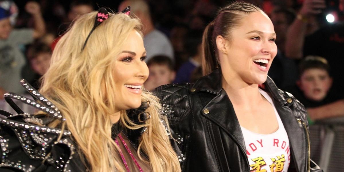 Ronda Rousey and Natalya