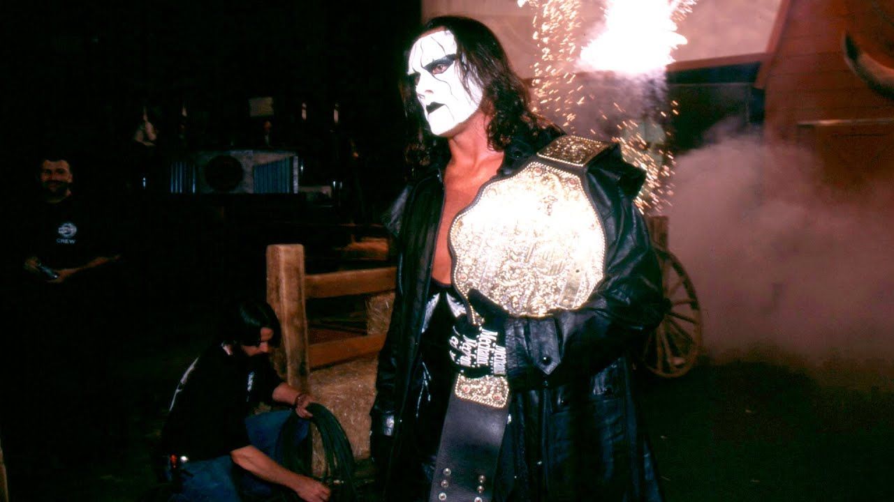 sting WCW World Champion