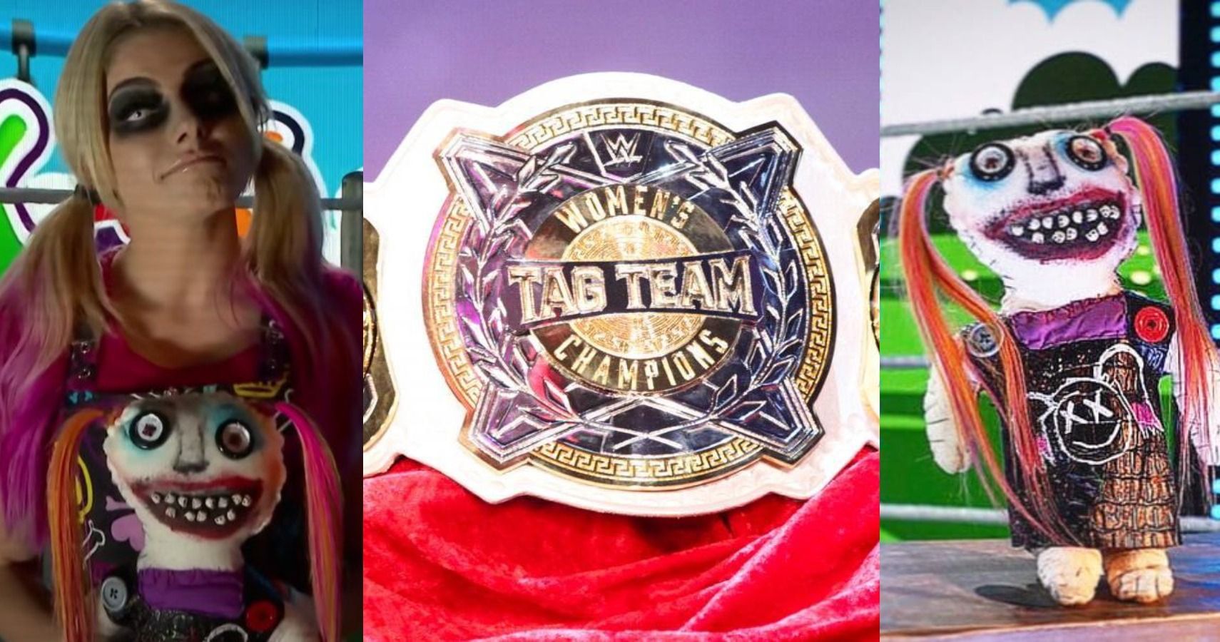 Alexa Bliss Lily WWE Women's Tag Team Championship